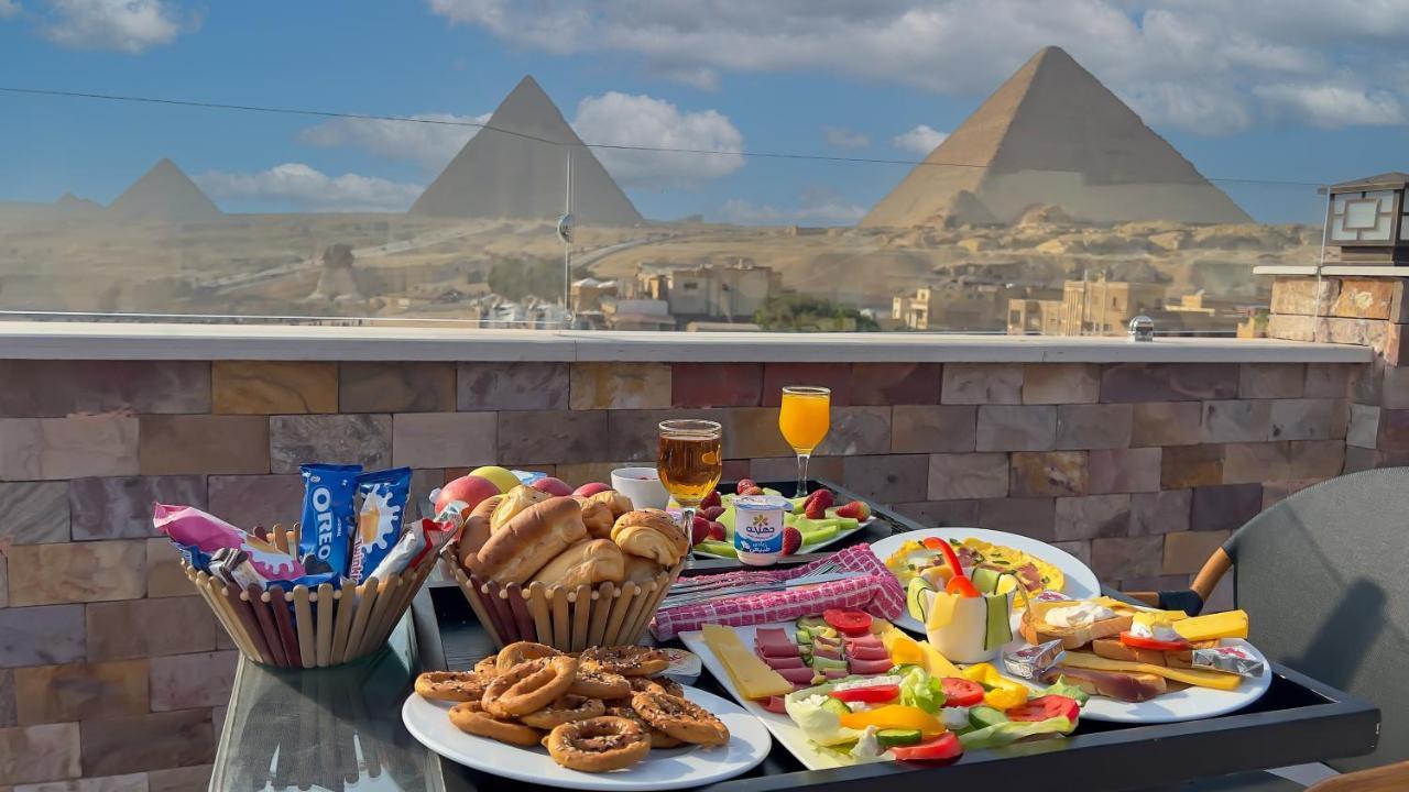 Steps In Pyramids View Hotel Kafret el-Gabal Exterior photo