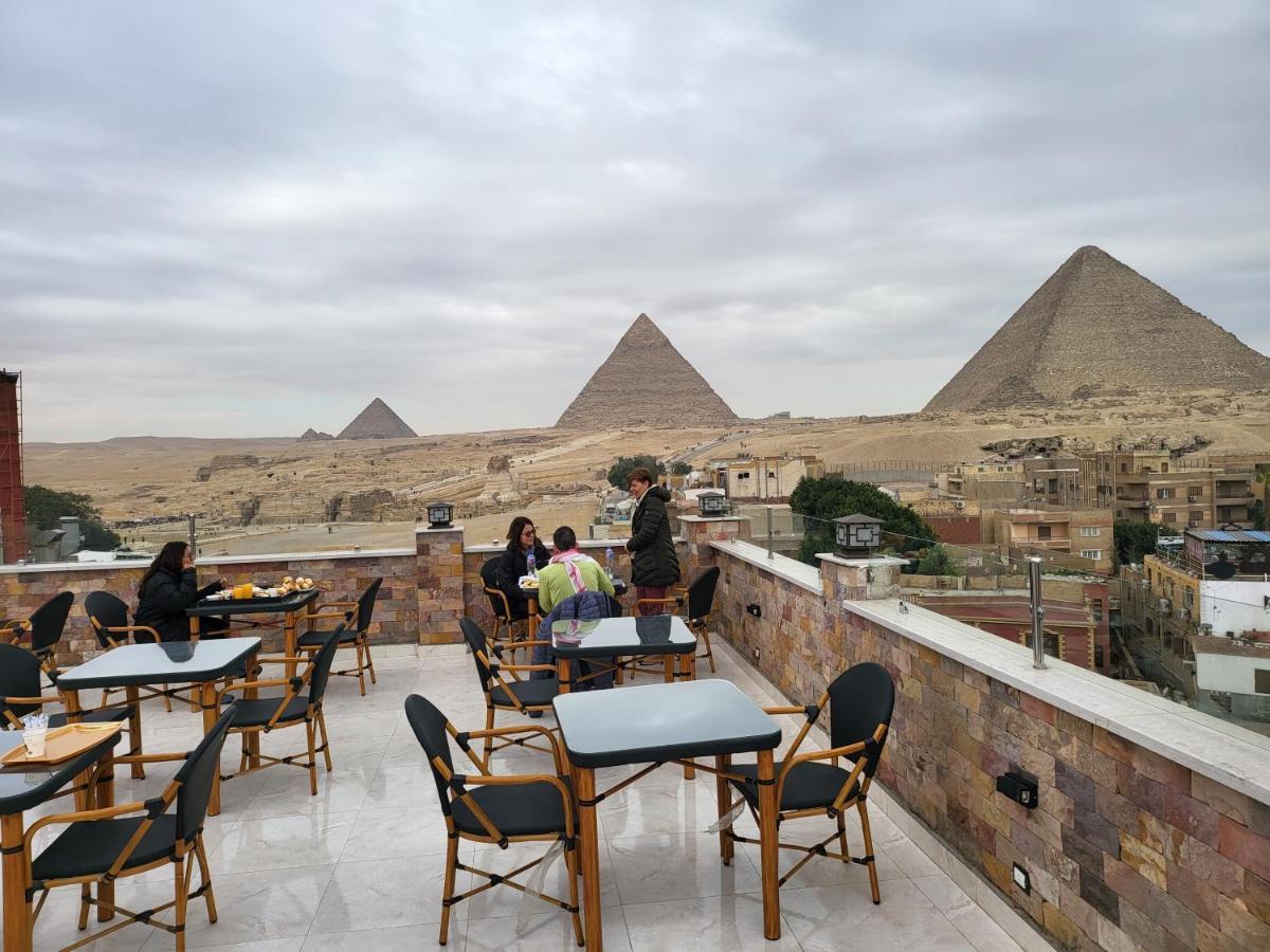 Steps In Pyramids View Hotel Kafret el-Gabal Exterior photo