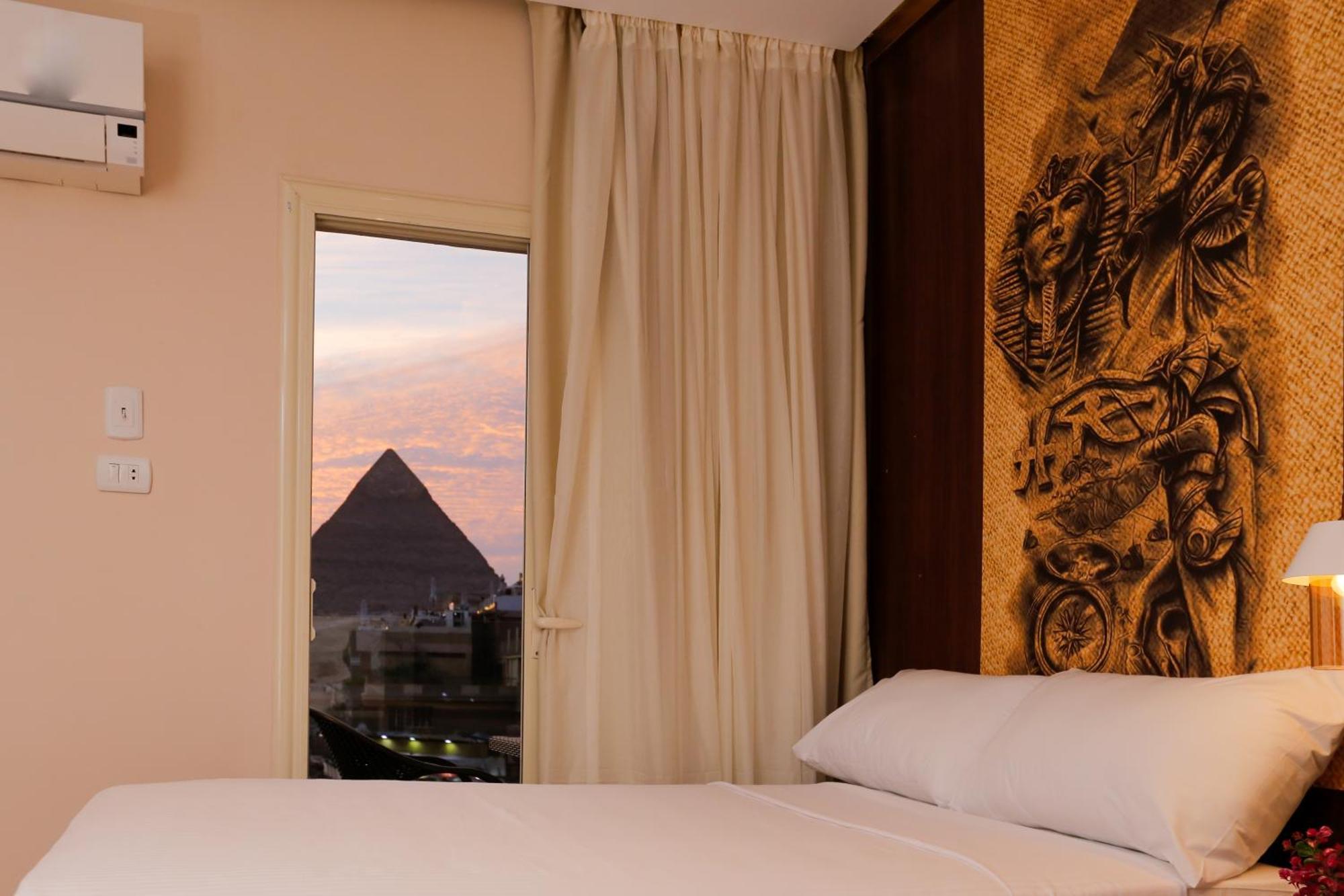 Steps In Pyramids View Hotel Kafret el-Gabal Exterior photo