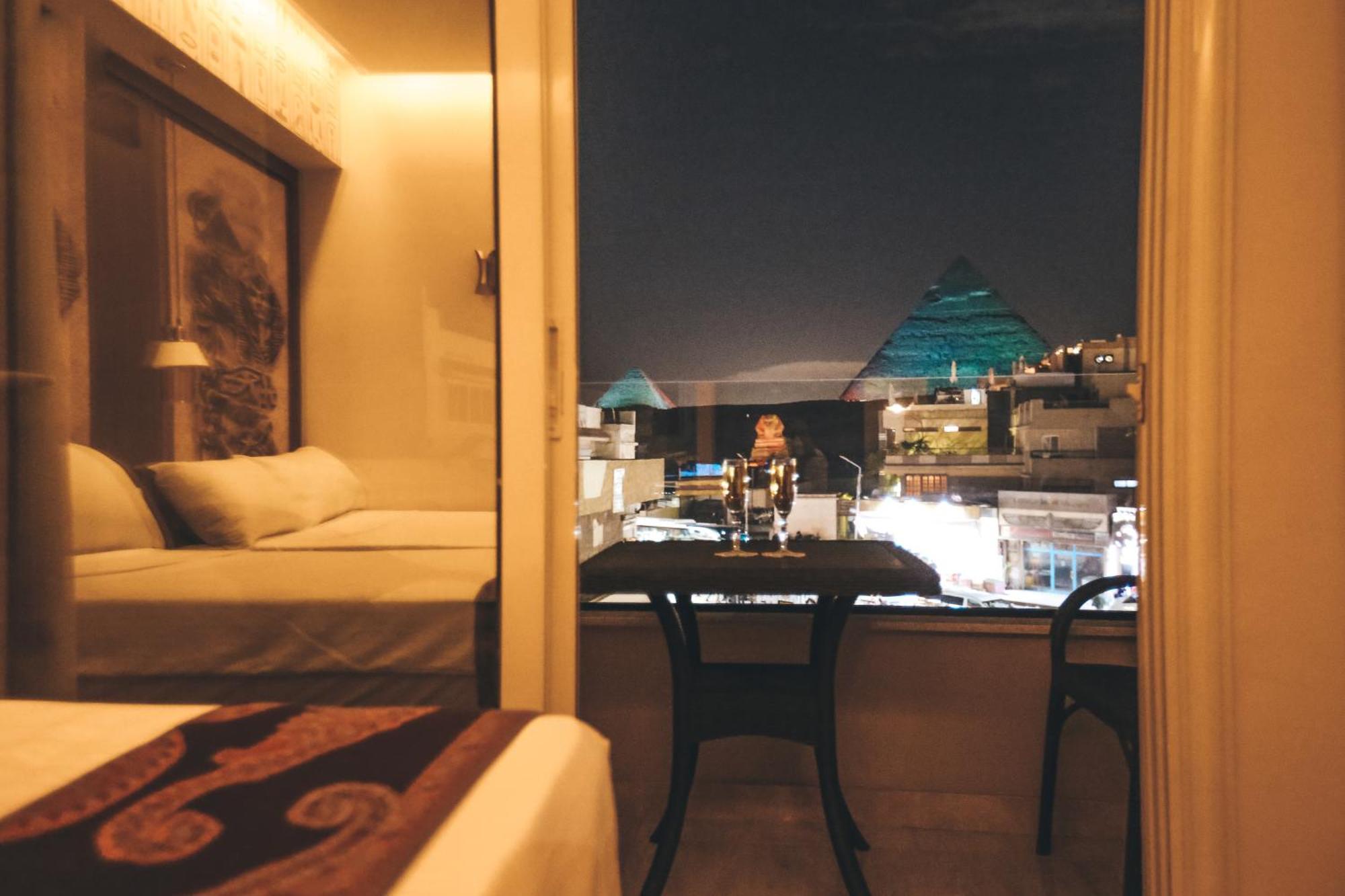 Steps In Pyramids View Hotel Kafret el-Gabal Exterior photo