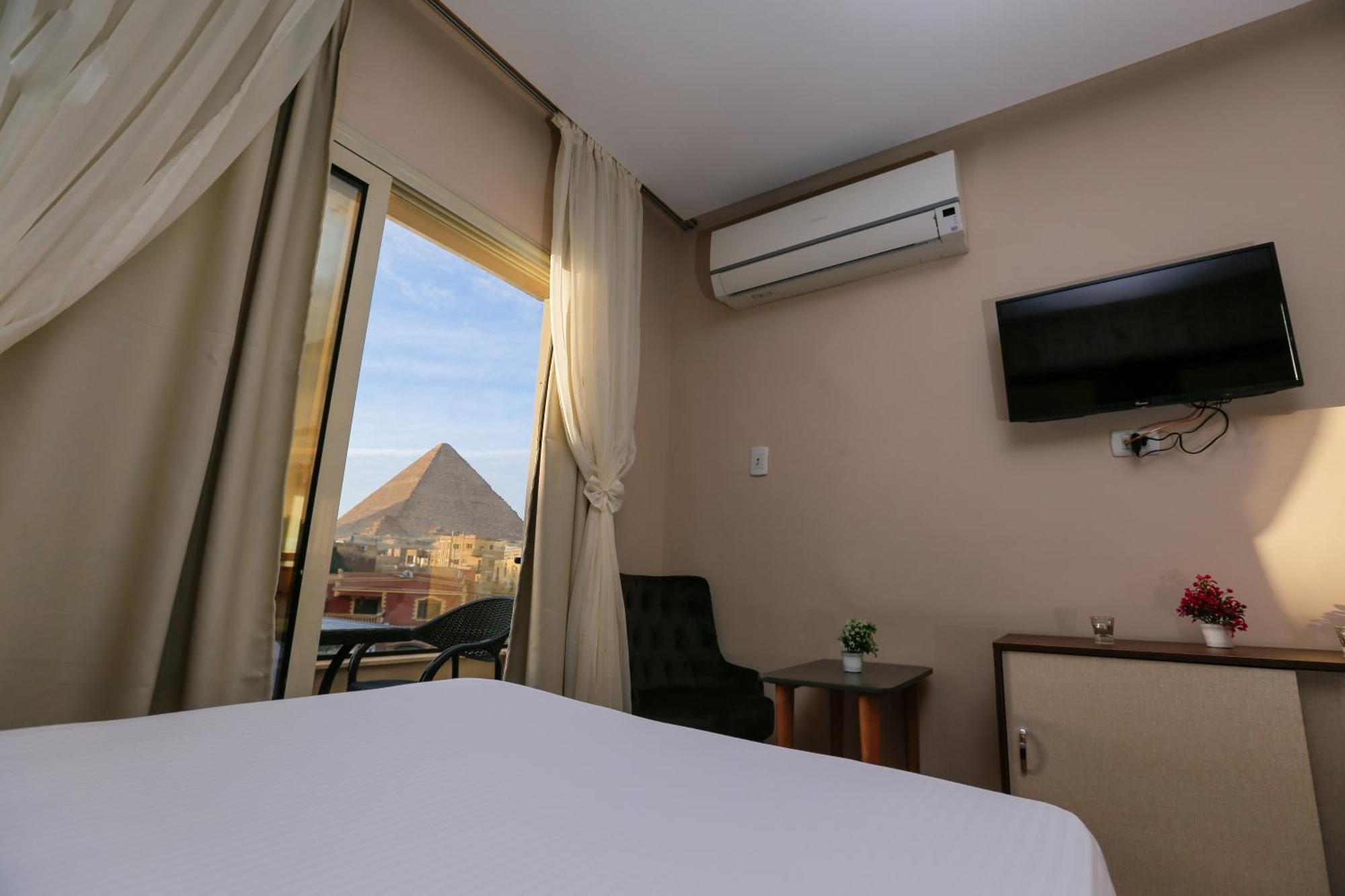 Steps In Pyramids View Hotel Kafret el-Gabal Exterior photo